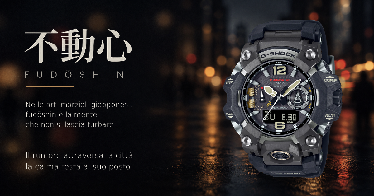CASIO G-SHOCK GWG-B1000-1AER Mudmaster - copertina articolo FUDŌSHIN