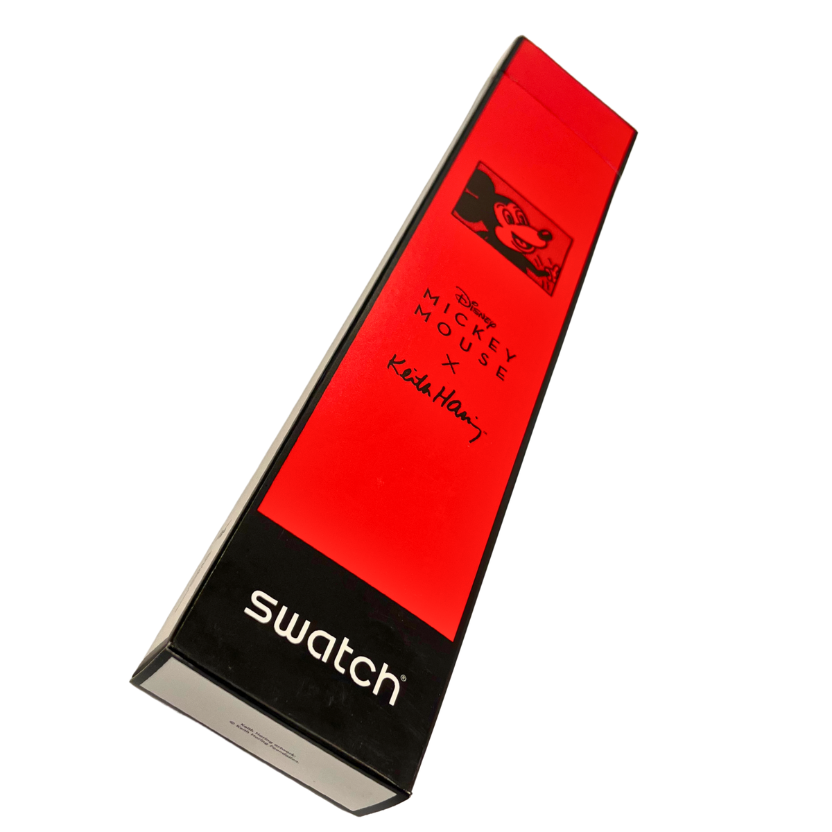 Swatch Mickey Blanc sur Noir SUOZ337 New Old Stock - foto 4