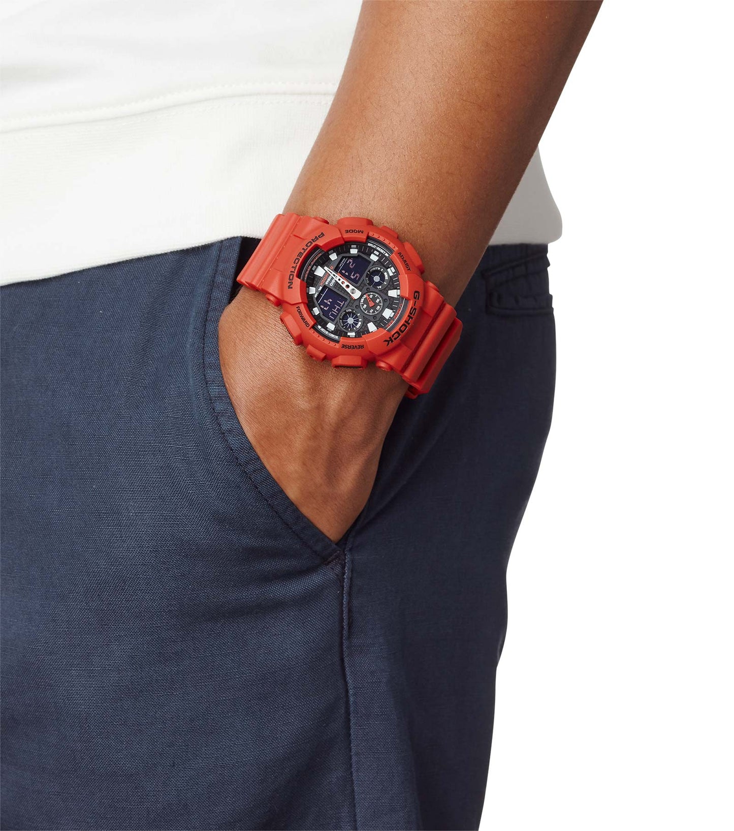 CASIO G-SHOCK nan originale – fondello e retro cassa orologio uomo (resistente 200m, antiurto, design sportivo)