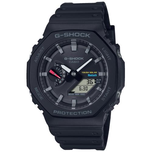 CASIO G-SHOCK GA-B2100-1AER originale – vista frontale orologio uomo (resistente 200m, antiurto, design sportivo)
