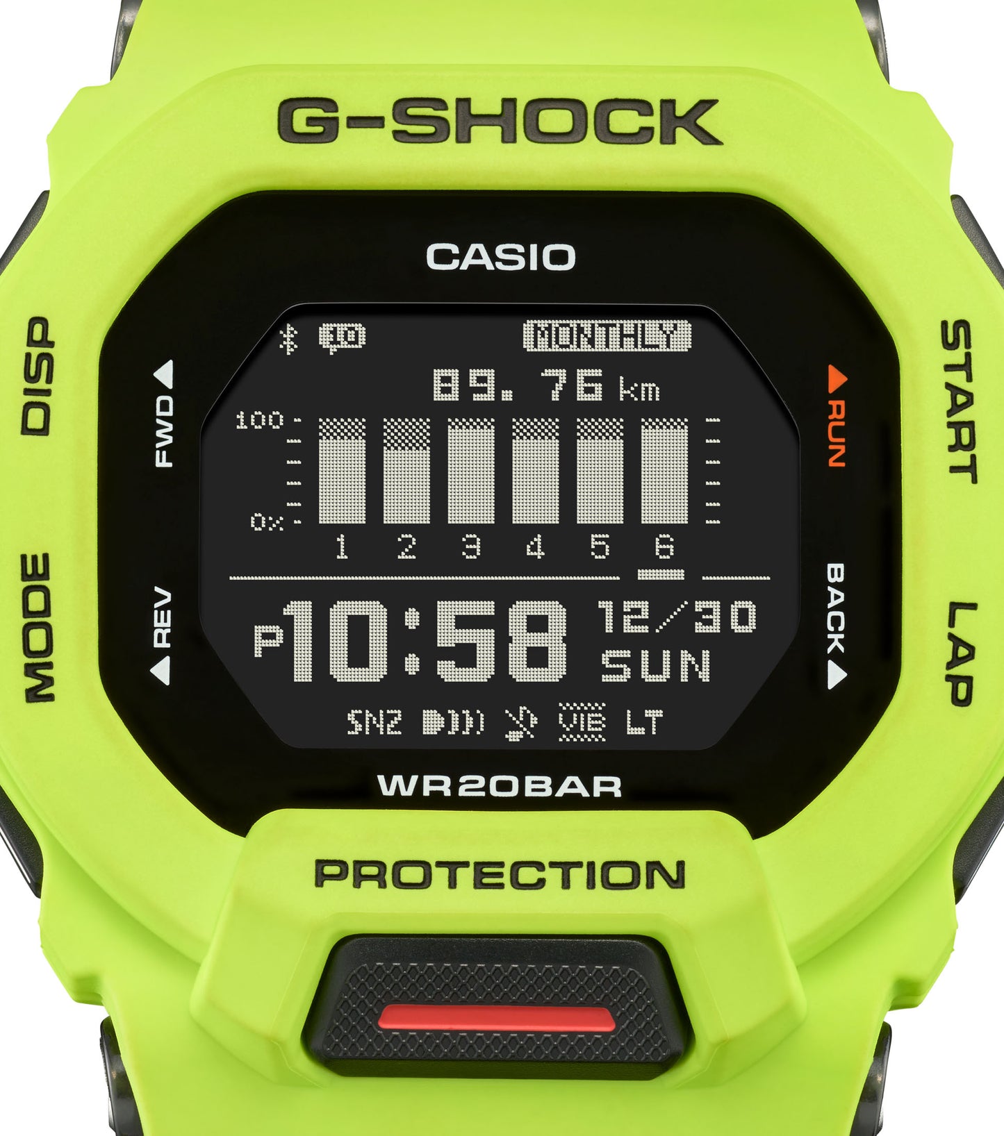 CASIO G-SHOCK nan originale – dettaglio tecnologia orologio uomo (resistente 200m, antiurto, design sportivo)