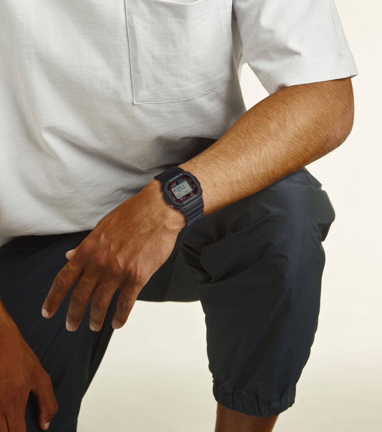 CASIO G-SHOCK nan originale – dettaglio quadrante orologio uomo (resistente 200m, antiurto, design sportivo)