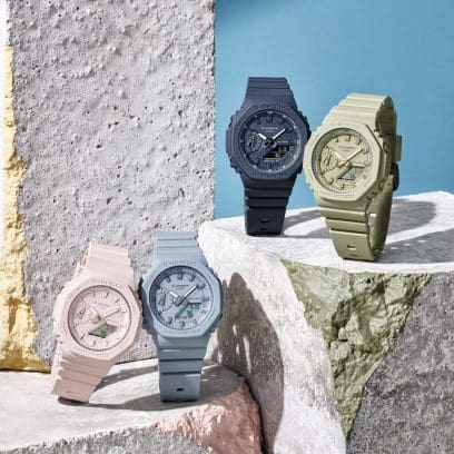 CASIO G-SHOCK GMA-S2100BA-4AER originale – foto lifestyle serie colori GMA-S2100BA (ispirazione outfit)