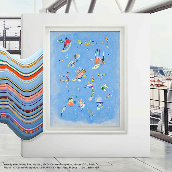 SUOZ342 BLUE SKY, BY VASSILY KANDINSKY