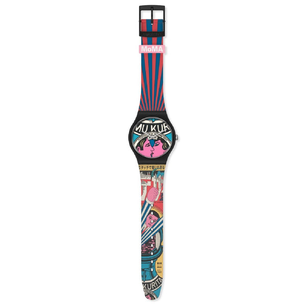 SUOZ334 THE CITY AND DESIGN, THE WONDERS OF LIFE ON EARTH, ISAMU KURITA BY TADANORI YOKOO, THE WATCH