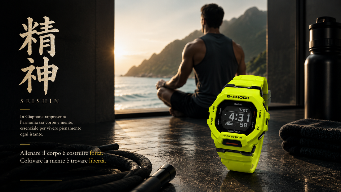 CASIO G-SHOCK GBD-200-9ER — SEISHIN, la pace della mente | ERAORA Roma