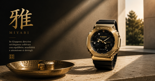 CASIO G-SHOCK GM-2100G-1A9ER — MIYABI, l'eleganza giapponese | ERAORA Roma