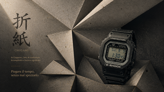 CASIO G-SHOCK DW-5600RGM-1ER — ORIGAMI, la piega che non spezza mai il tempo | ERAORA Roma
