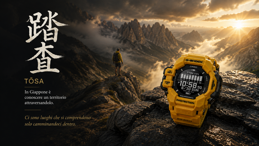 CASIO G-SHOCK GPR-H1000-9ER — TŌSA copertina editoriale | ERAORA Roma