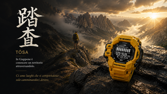 CASIO G-SHOCK GPR-H1000-9ER — TŌSA copertina editoriale | ERAORA Roma