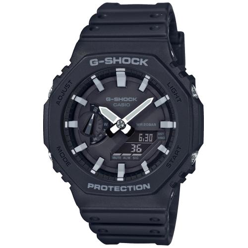 CASIO G-SHOCK GA-2100-1AER, modello ottagonale nero