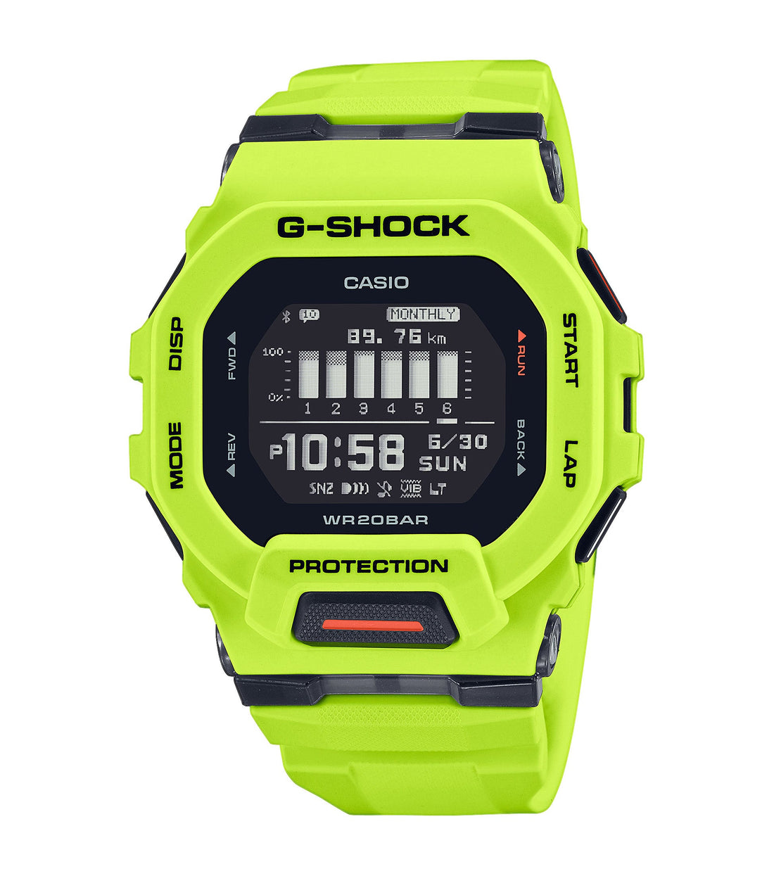 CASIO G-SHOCK GBD-200-9ER, linea G-SQUAD