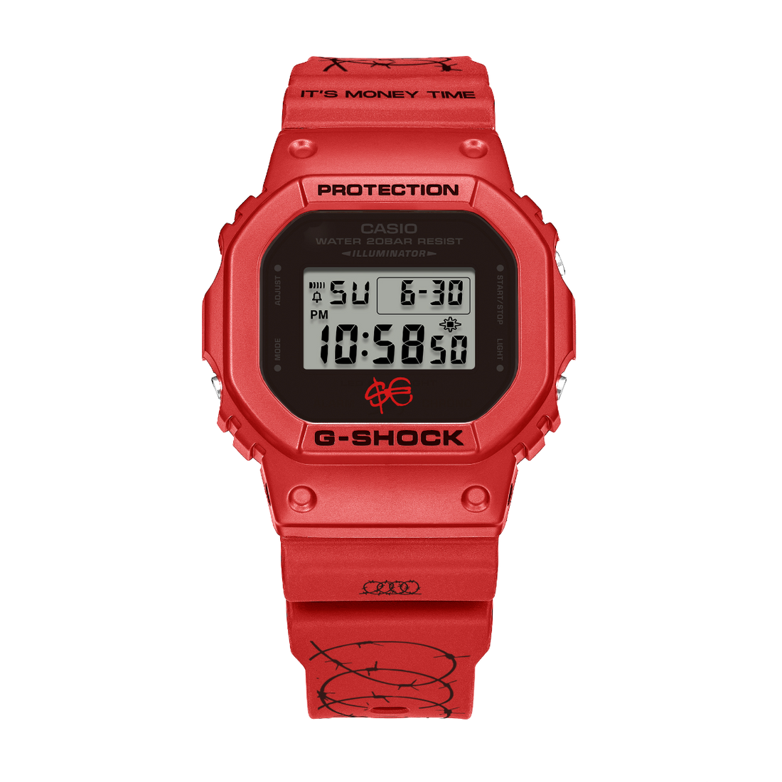 CASIO G-SHOCK DW-5600SFE25-4ER, modello square