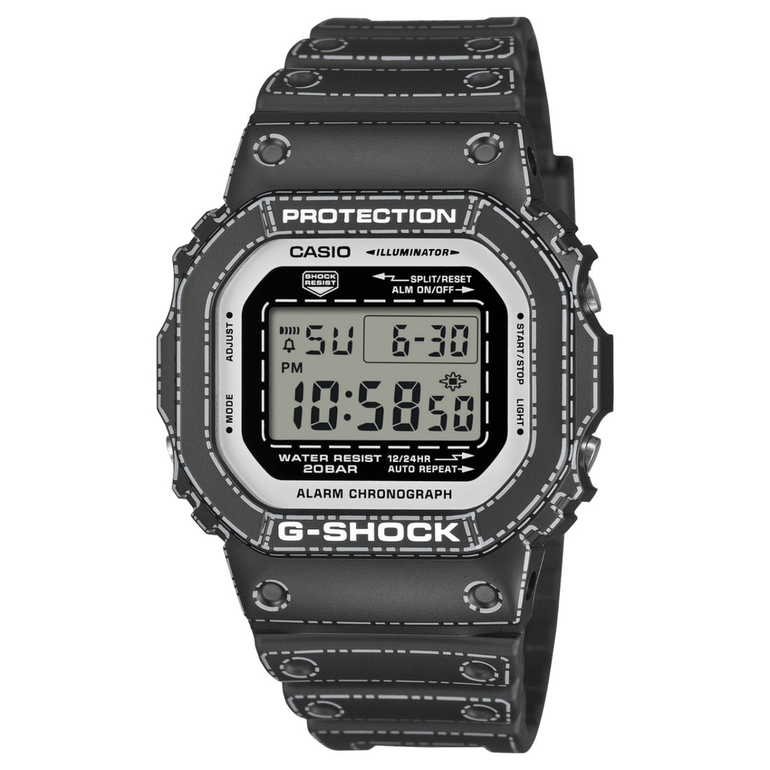 CASIO G-SHOCK DW-5600RGM-1ER, modello square nero