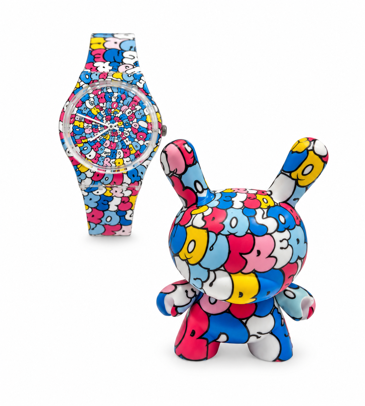 Swatch Love Song GE232 di Tilt, collezione Kidrobot for Swatch 2011