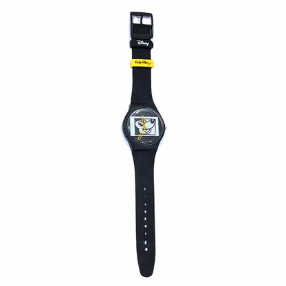 Swatch Mickey Blanc sur Noir SUOZ337 New Old Stock - foto 3