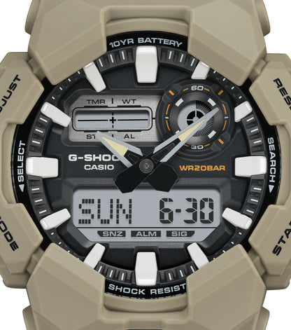CASIO G-SHOCK nan originale – fondello e retro cassa orologio uomo (resistente 200m, antiurto, design sportivo)