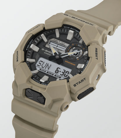 CASIO G-SHOCK nan originale – vista cinturino orologio uomo (resistente 200m, antiurto, design sportivo)