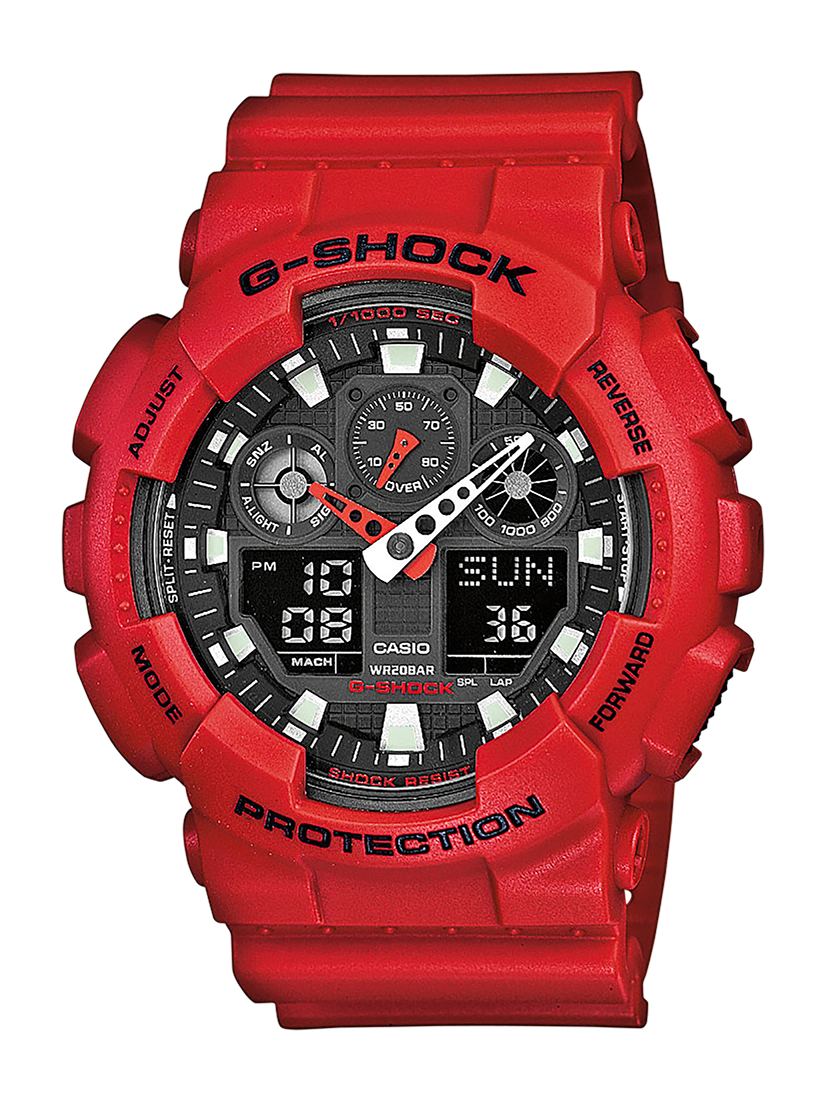 CASIO G-SHOCK nan originale – vista cinturino orologio uomo (resistente 200m, antiurto, design sportivo)