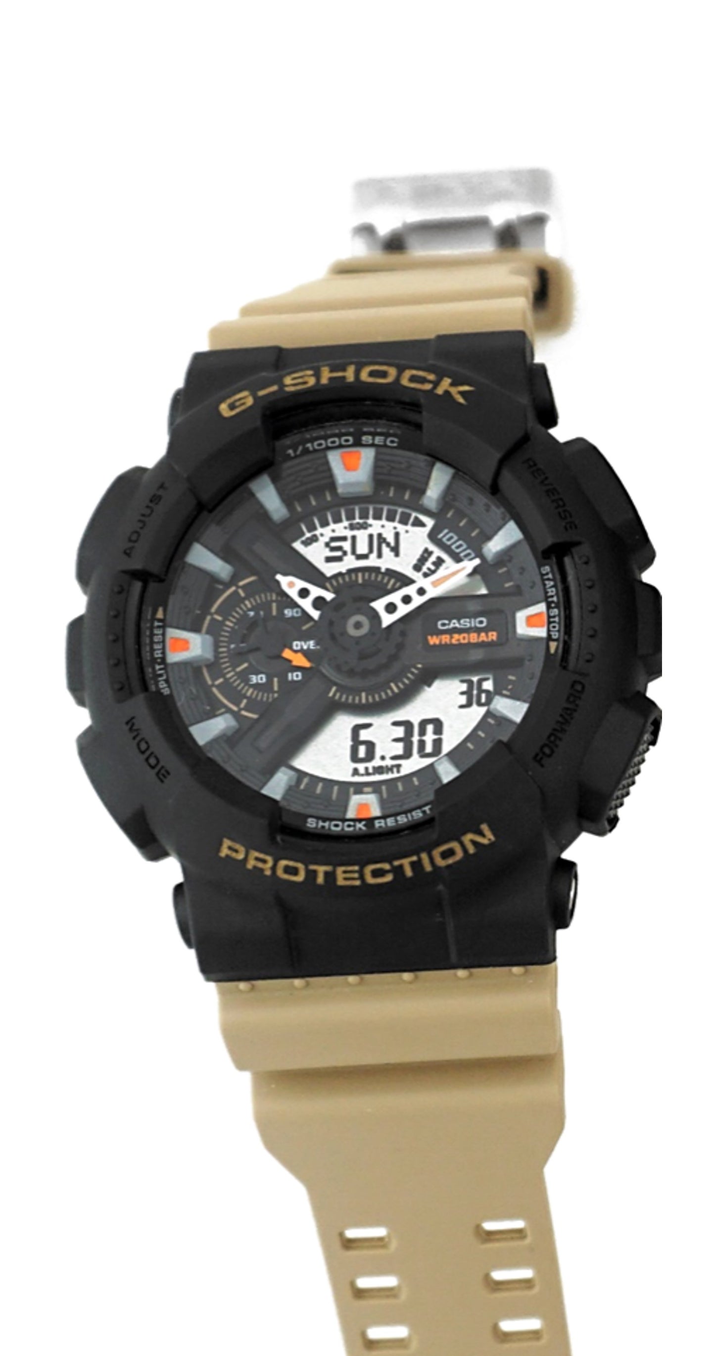 CASIO G-SHOCK nan originale – vista cinturino orologio uomo (resistente 200m, antiurto, design sportivo)