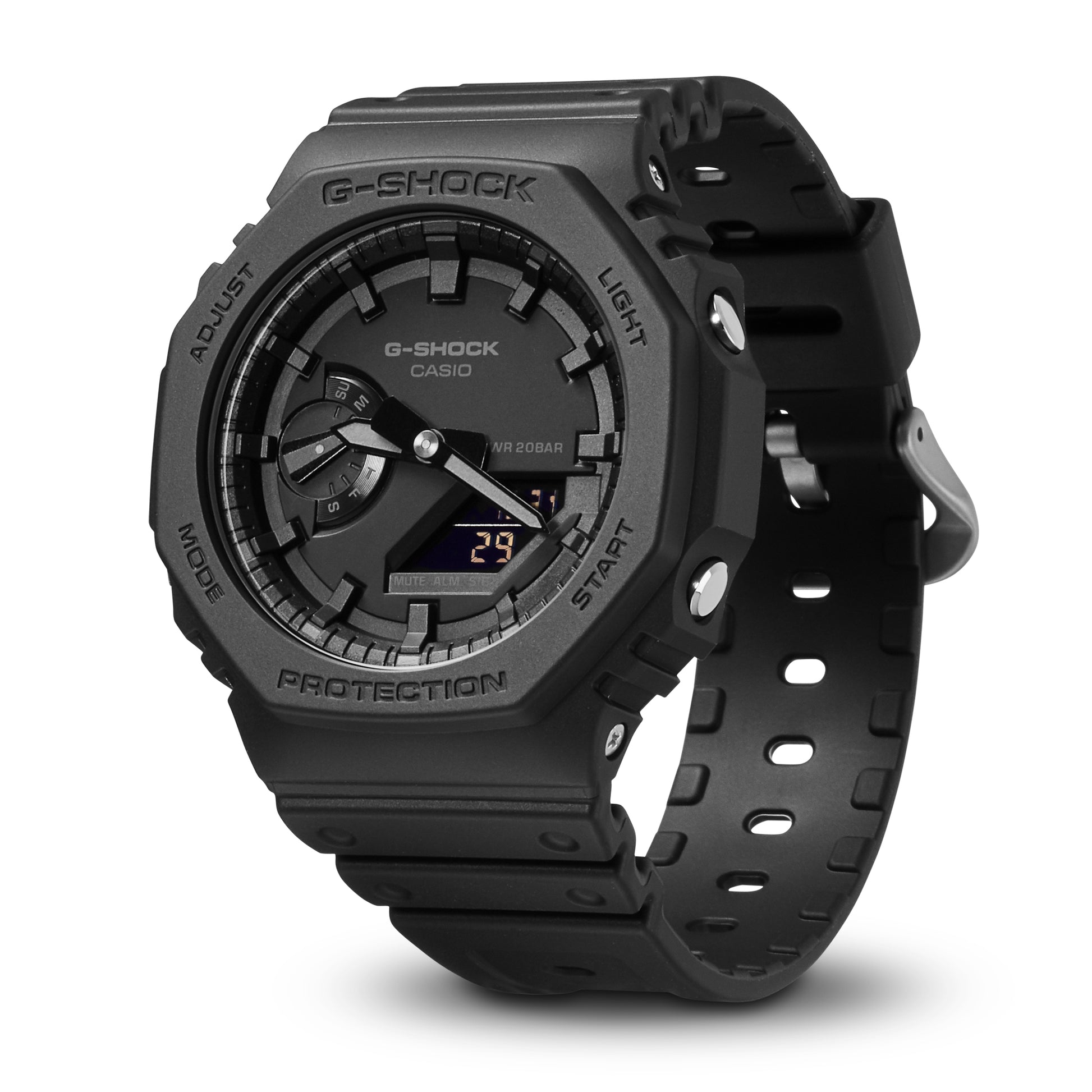 CASIO G-SHOCK nan originale – vista cinturino orologio uomo (resistente 200m, antiurto, design sportivo)