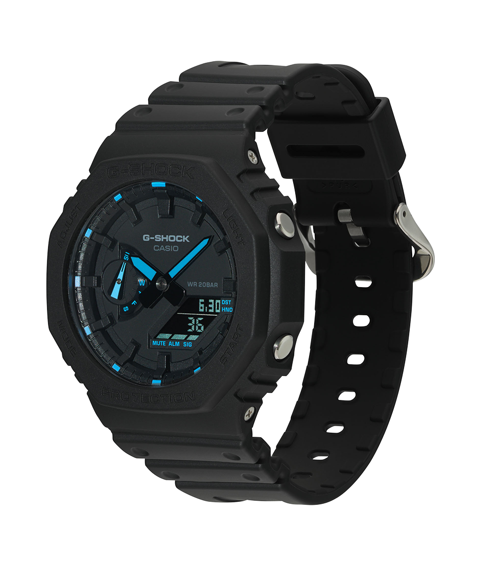 CASIO G-SHOCK nan originale – vista cinturino orologio uomo (resistente 200m, antiurto, design sportivo)