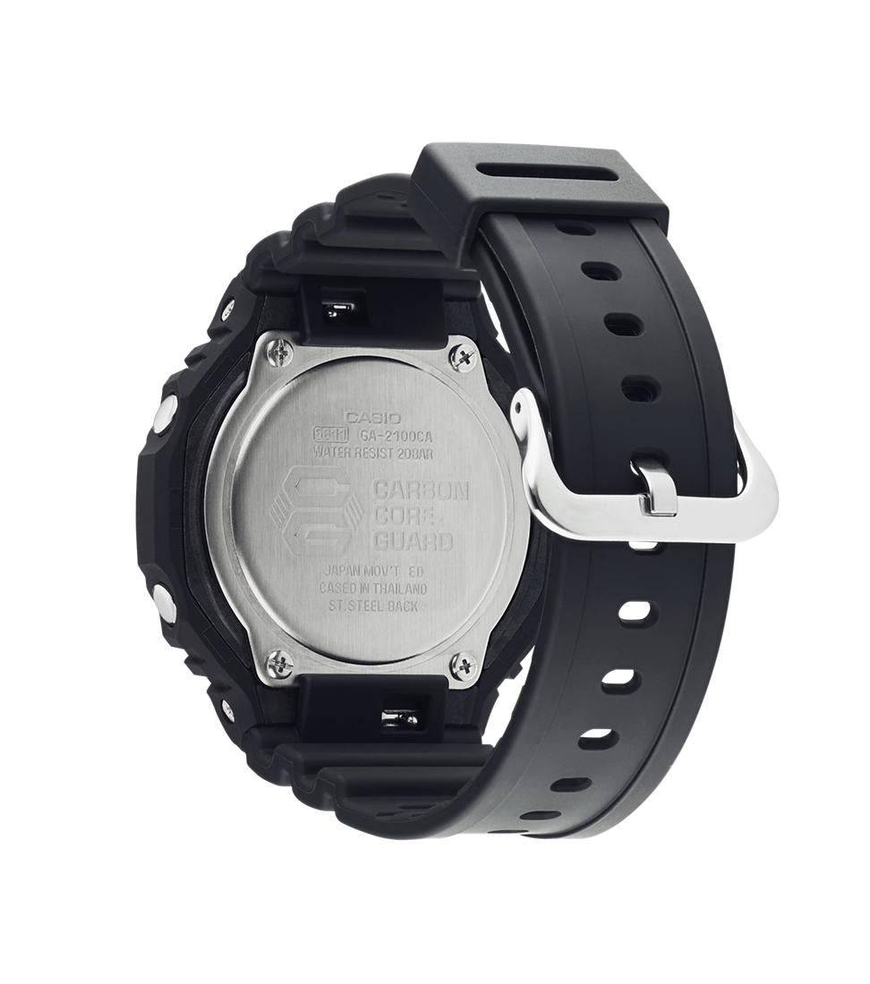 CASIO G-SHOCK nan originale – vista laterale orologio uomo (resistente 200m, antiurto, design sportivo)