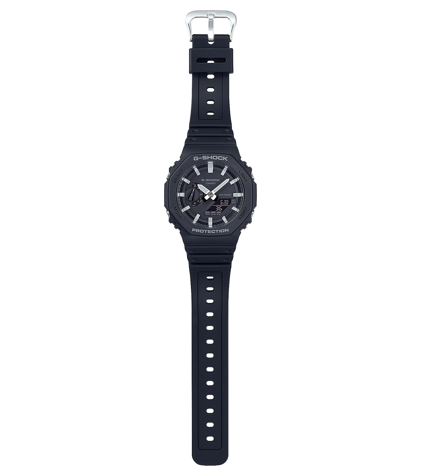 CASIO G-SHOCK nan originale – dettaglio pulsanti orologio uomo (resistente 200m, antiurto, design sportivo)