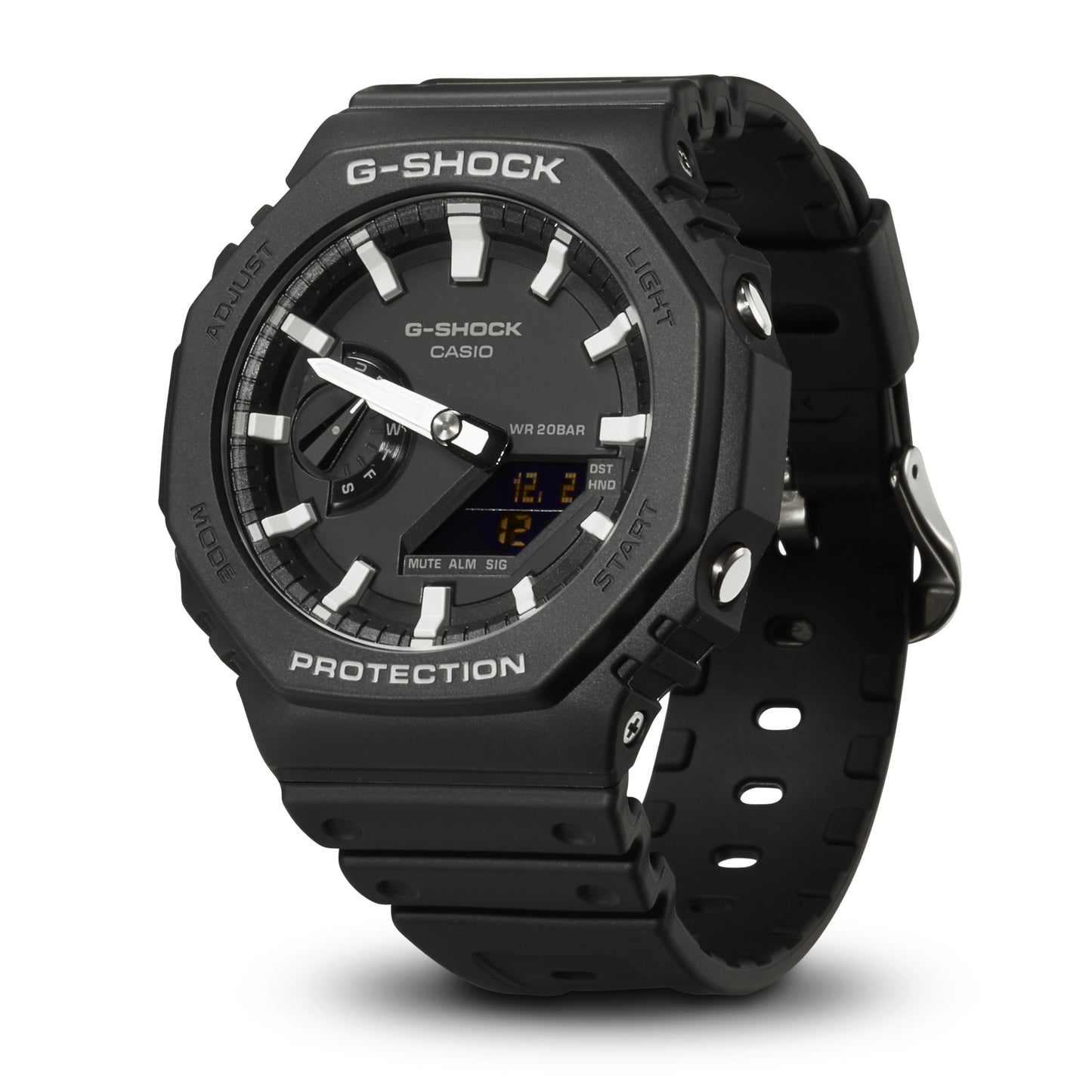 CASIO G-SHOCK nan originale – vista cinturino orologio uomo (resistente 200m, antiurto, design sportivo)