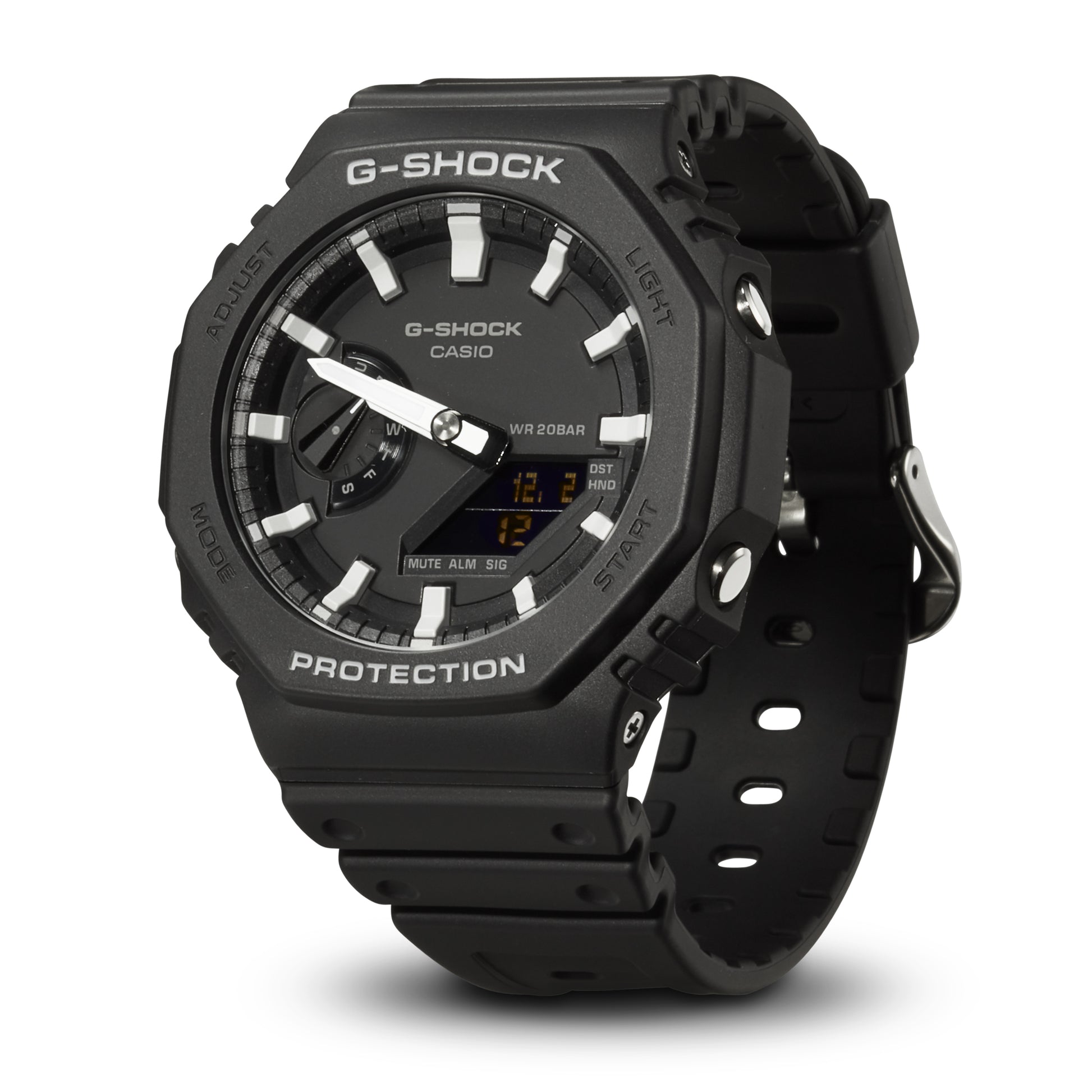 CASIO G-SHOCK nan originale – vista cinturino orologio uomo (resistente 200m, antiurto, design sportivo)
