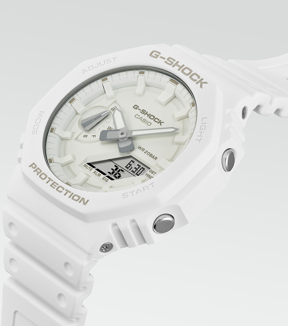 CASIO G-SHOCK nan originale – vista laterale orologio uomo (resistente 200m, antiurto, design sportivo)