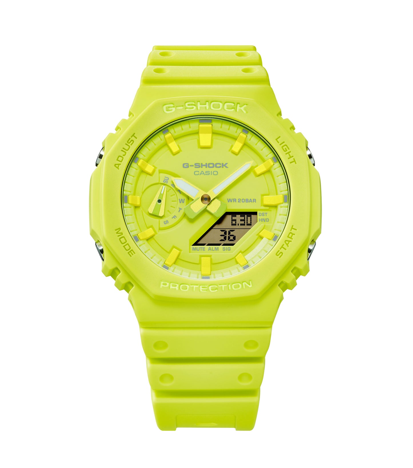 CASIO G-SHOCK nan originale – dettaglio pulsanti orologio uomo (resistente 200m, antiurto, design sportivo)
