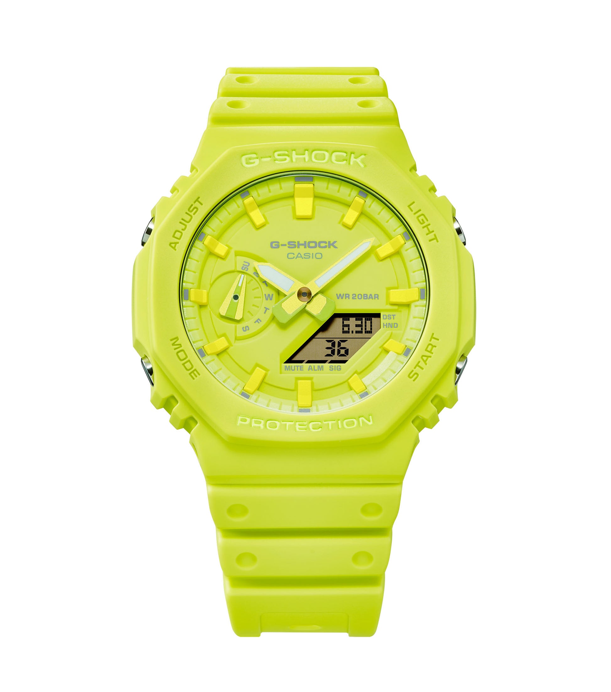 CASIO G-SHOCK nan originale – dettaglio pulsanti orologio uomo (resistente 200m, antiurto, design sportivo)