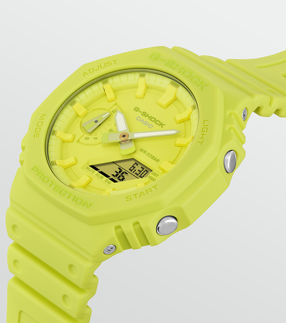 CASIO G-SHOCK nan originale – vista laterale orologio uomo (resistente 200m, antiurto, design sportivo)