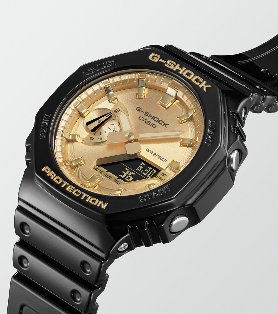CASIO G-SHOCK nan originale – vista cinturino orologio uomo (resistente 200m, antiurto, design sportivo)