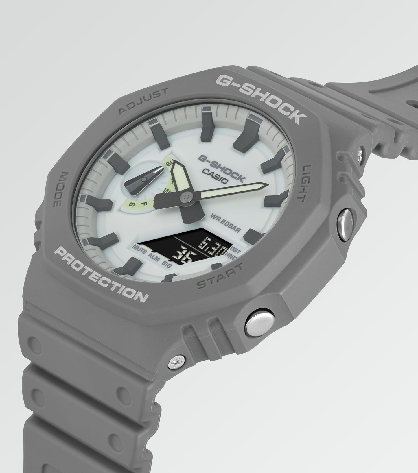 CASIO G-SHOCK nan originale – vista laterale orologio uomo (resistente 200m, antiurto, design sportivo)
