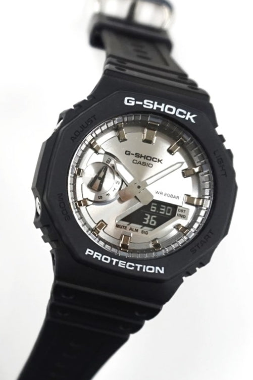 CASIO G-SHOCK nan originale – dettaglio quadrante orologio uomo (resistente 200m, antiurto, design sportivo)
