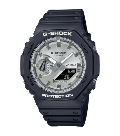 CASIO G-SHOCK GA-2100SB-1AER originale – vista frontale orologio uomo (resistente 200m, antiurto, design sportivo)