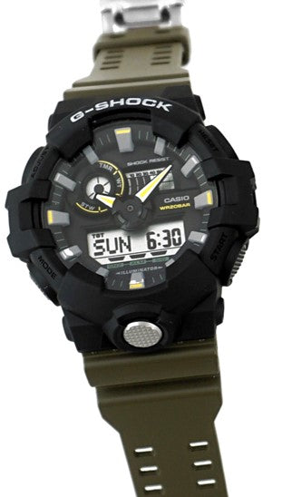 CASIO G-SHOCK nan originale – vista cinturino orologio uomo (resistente 200m, antiurto, design sportivo)