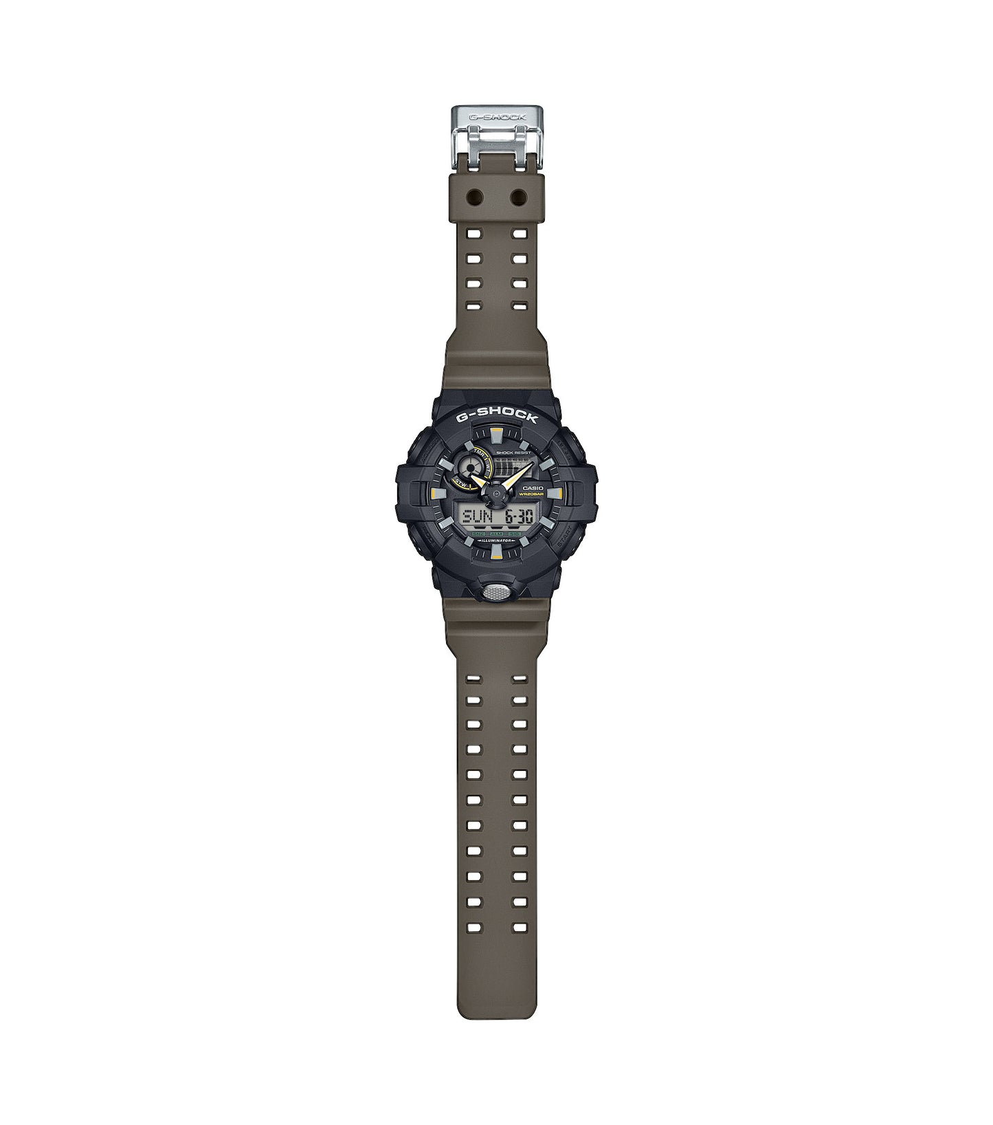 CASIO G-SHOCK nan originale – fondello e retro cassa orologio uomo (resistente 200m, antiurto, design sportivo)