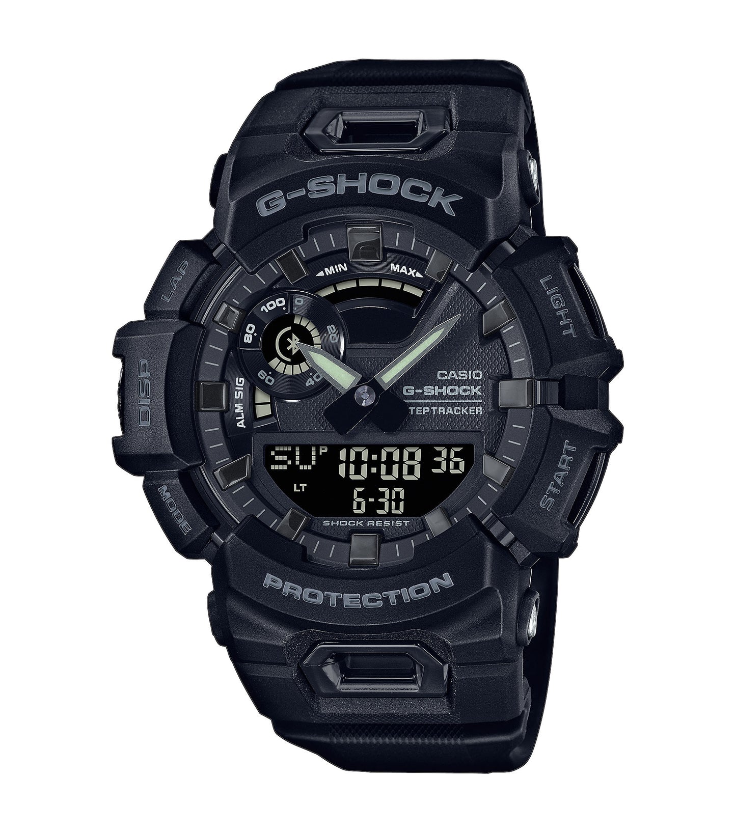 CASIO G-SHOCK GBA-900-1AER originale – vista frontale orologio uomo (resistente 200m, antiurto, design sportivo)