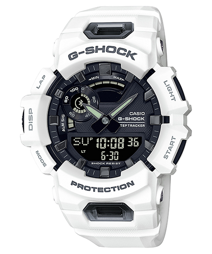CASIO G-SHOCK GBA-900-7AER originale – vista frontale orologio uomo (Bluetooth, step tracker, 200m, fitness sportivo)