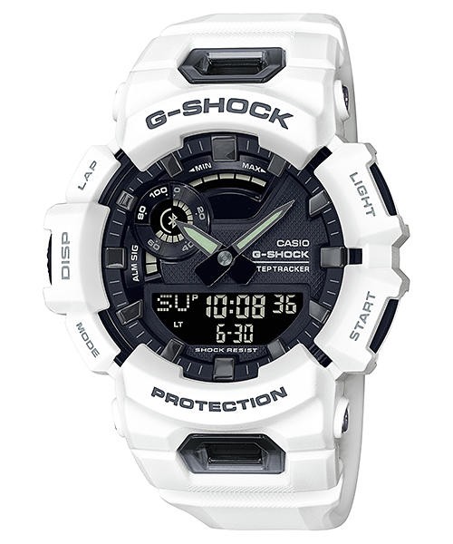CASIO G-SHOCK GBA-900-7AER originale – vista frontale orologio uomo (Bluetooth, step tracker, 200m, fitness sportivo)