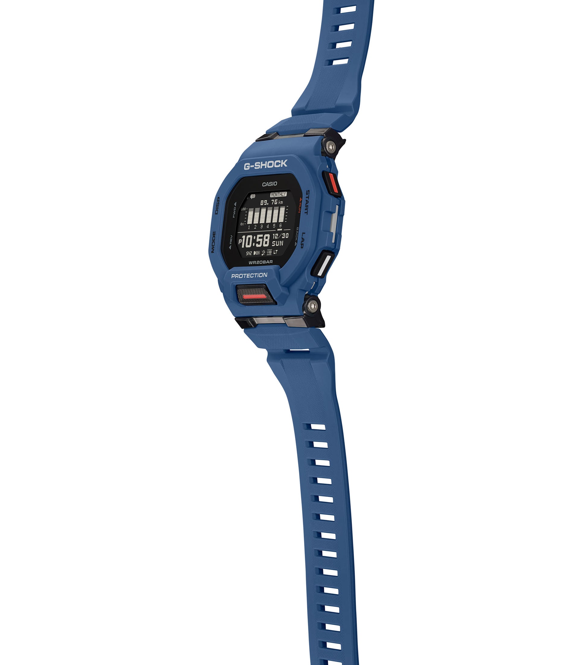 CASIO G-SHOCK nan originale – dettaglio pulsanti orologio uomo (resistente 200m, antiurto, design sportivo)