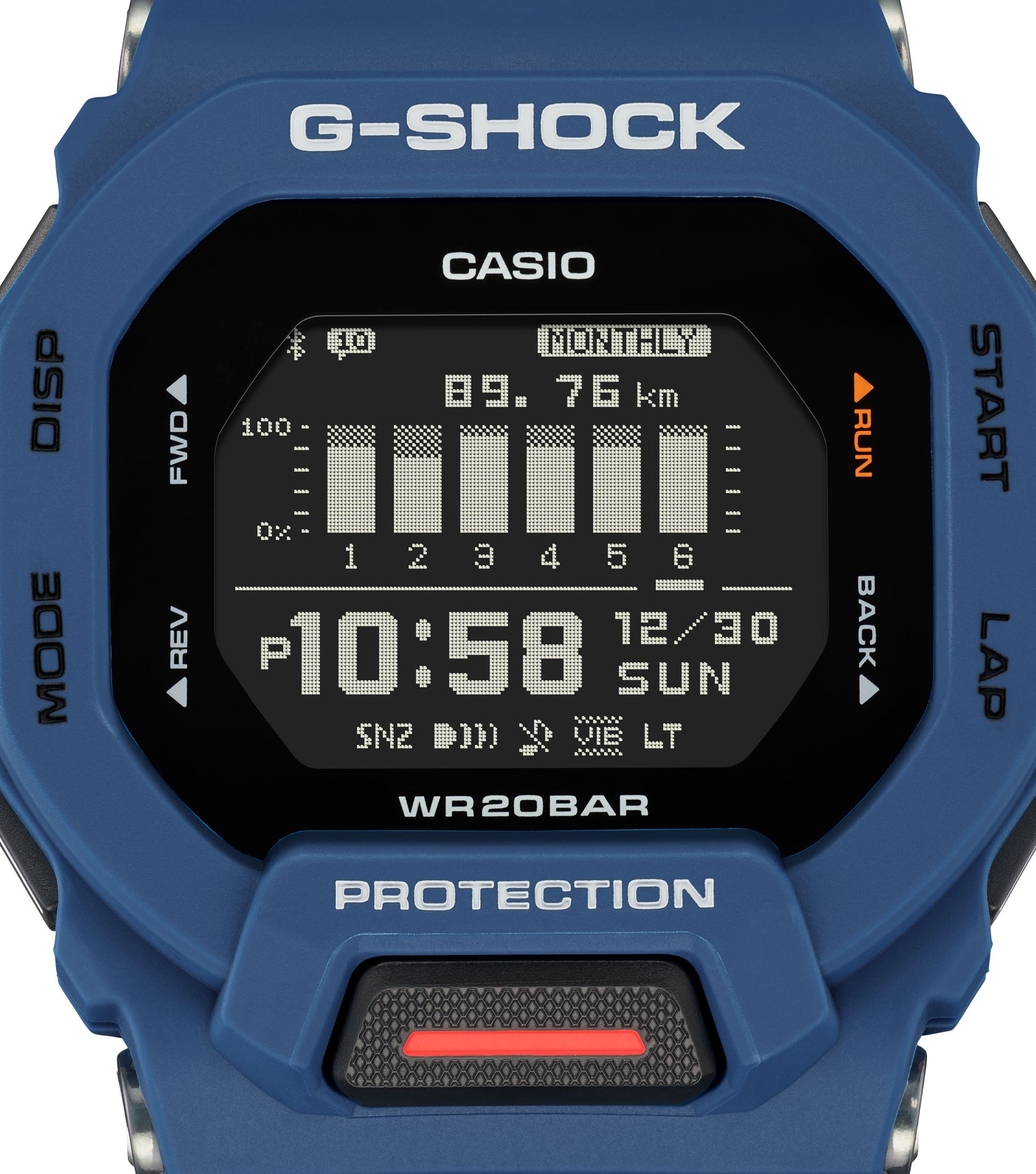 CASIO G-SHOCK nan originale – vista cinturino orologio uomo (resistente 200m, antiurto, design sportivo)
