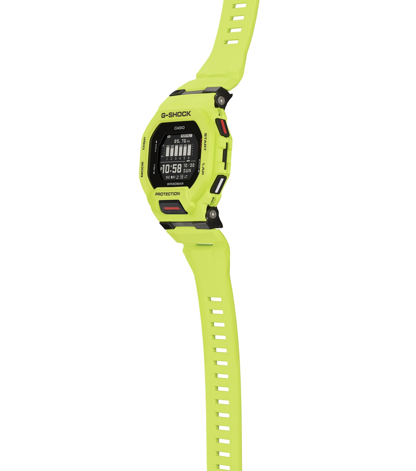 CASIO G-SHOCK nan originale – dettaglio pulsanti orologio uomo (resistente 200m, antiurto, design sportivo)