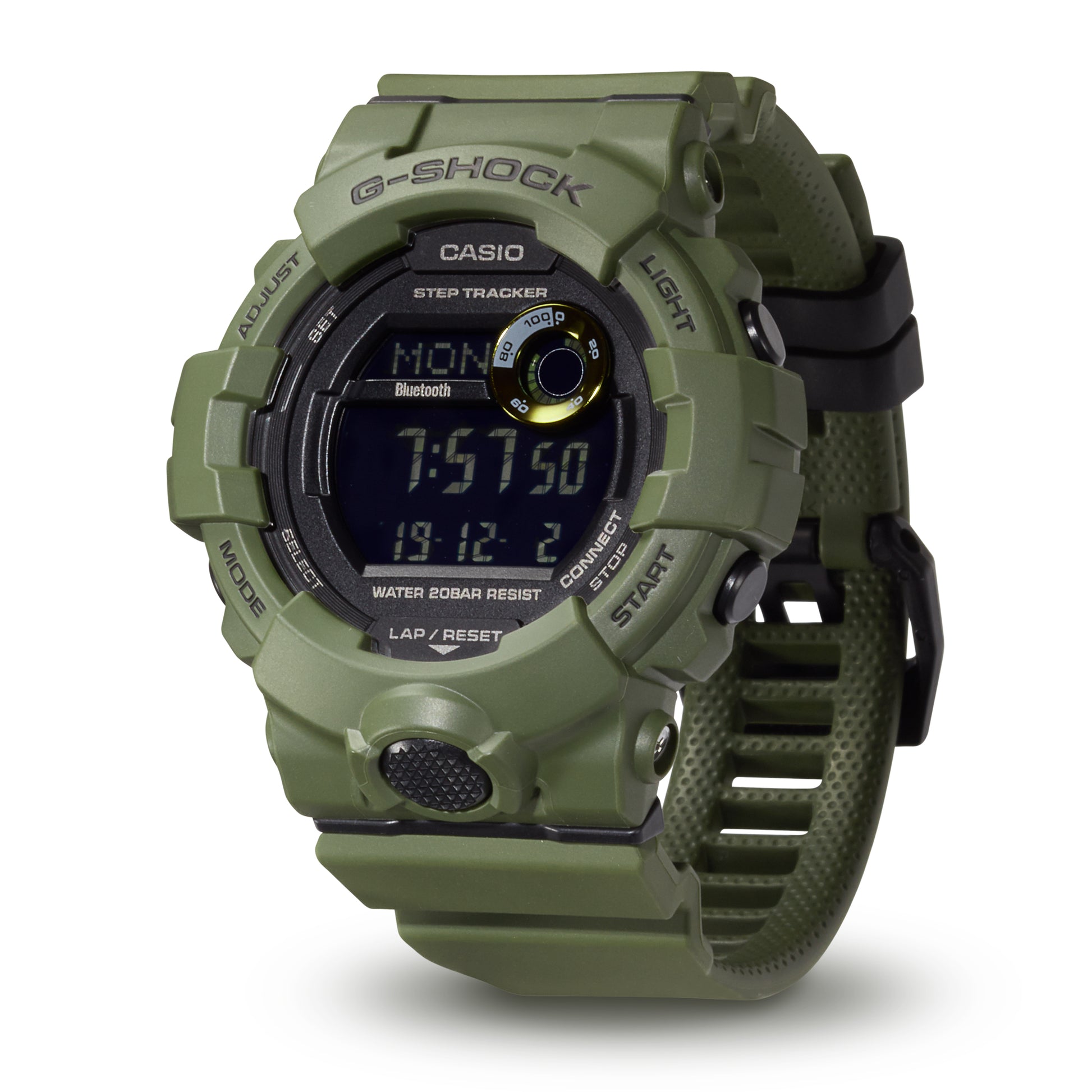 CASIO G-SHOCK nan originale – vista cinturino orologio uomo (resistente 200m, antiurto, design sportivo)