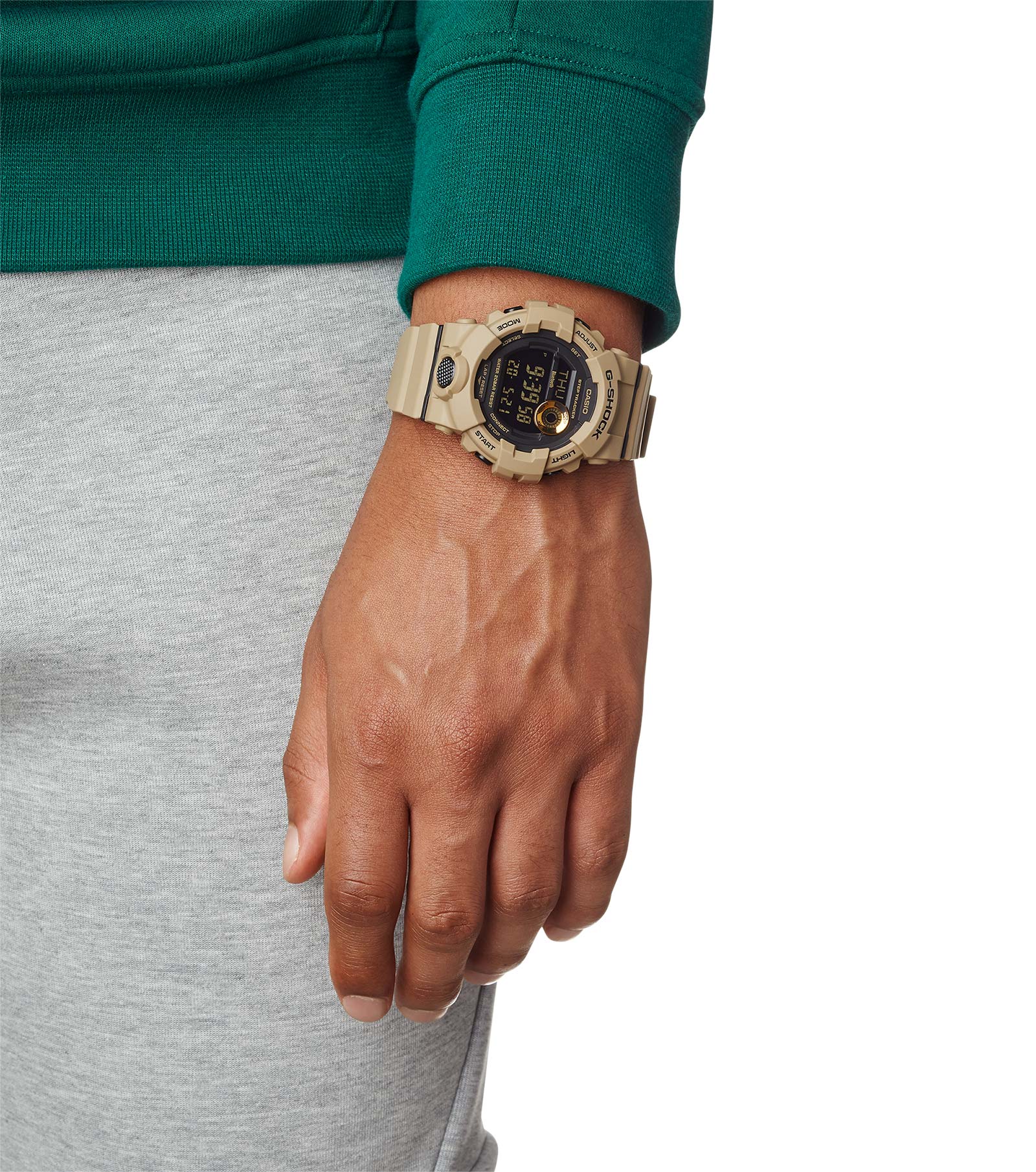 CASIO G-SHOCK nan originale – vista cinturino orologio uomo (resistente 200m, antiurto, design sportivo)