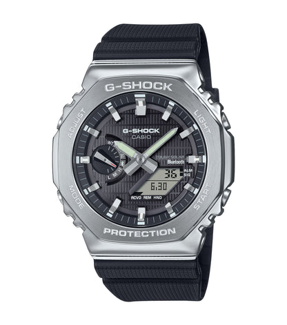 CASIO G-SHOCK GBM-2100-1AER originale – vista frontale orologio uomo (resistente 200m, antiurto, design sportivo)