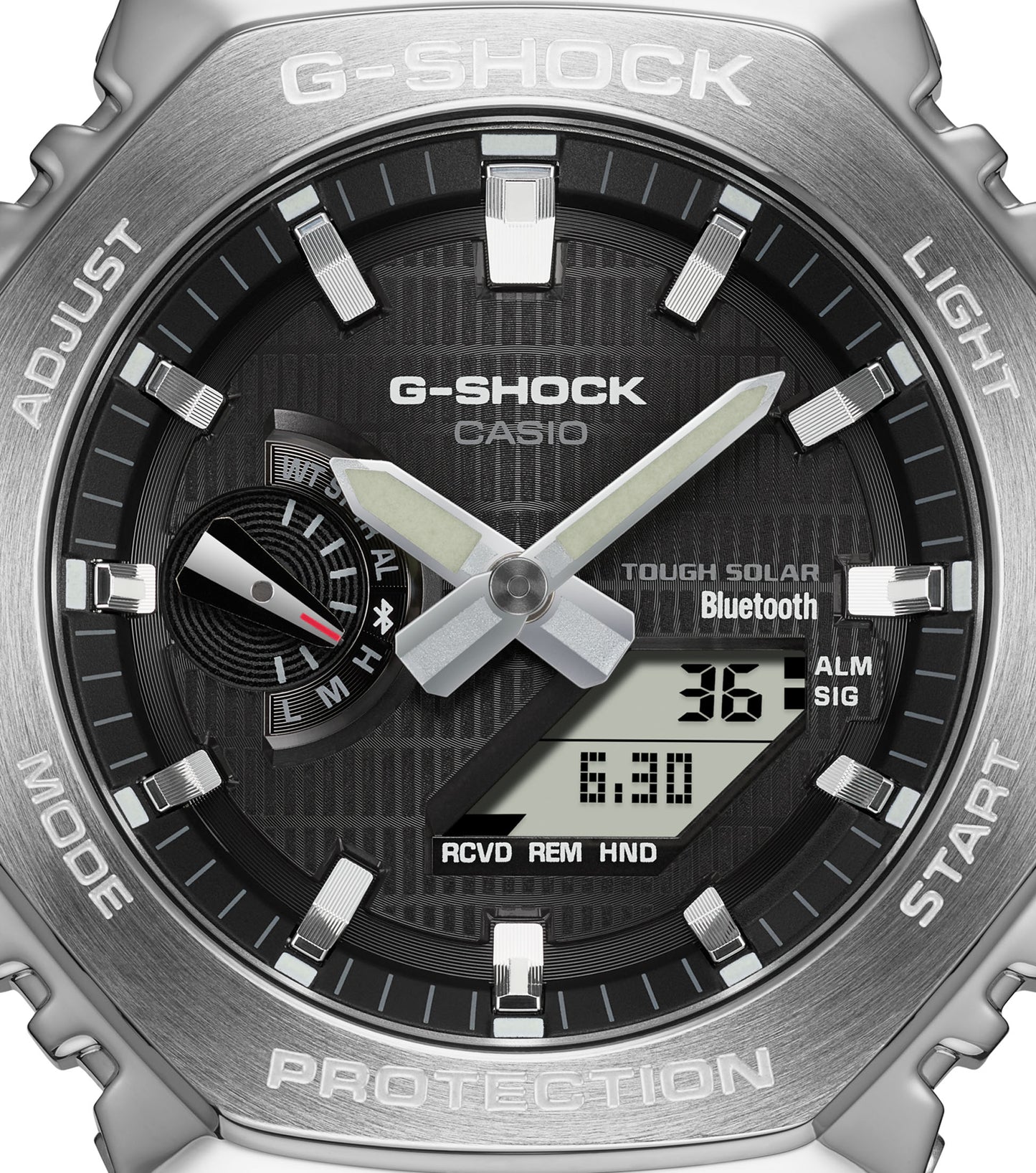 CASIO G-SHOCK nan originale – dettaglio quadrante orologio uomo (resistente 200m, antiurto, design sportivo)
